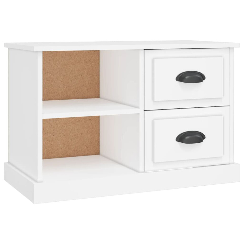Vidaxl (White, 73 X 35.5 X 47.5 Cm) Tv Cabinet Tv Stand Tv Unit Media Cabinet Sideboard Engineered Wood