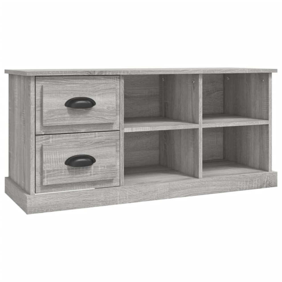 (grey sonoma, 102 x 35.5 x 47.5 cm) vidaXL TV Cabinet TV Stand TV Unit Media Cabinet Sideboard Engineered Wood