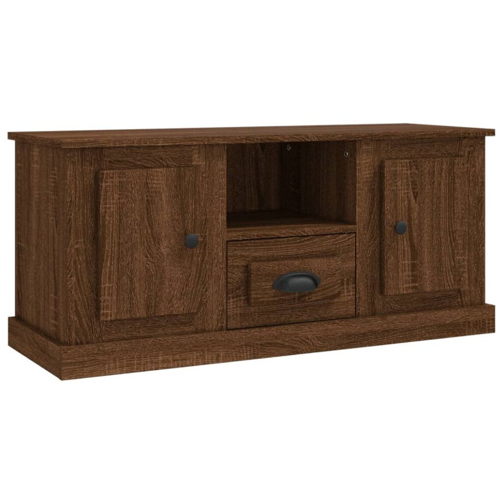 (brown oak) vidaXL TV Cabinet TV Stand Sideboard Cabinet TV Unit Cupboard Engineered Wood