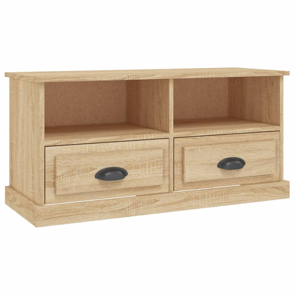 Vidaxl (Sonoma Oak) Tv Cabinet Tv Stand Sideboard Cabinet Tv Unit Cupboard Engineered Wood