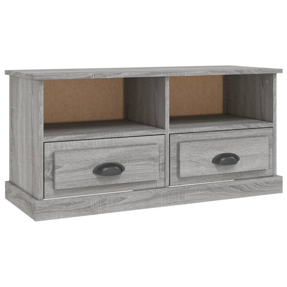 (grey sonoma) vidaXL TV Cabinet TV Stand Sideboard Cabinet TV Unit Cupboard Engineered Wood