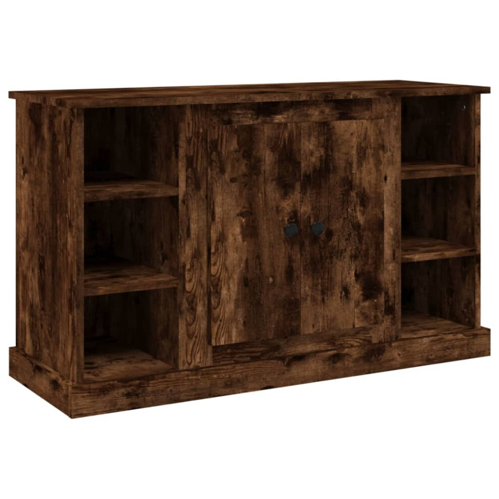 Vidaxl (Smoked Oak) Sideboard Engineered Wood Cupboard Side Coffee Cabinet Multi Colours