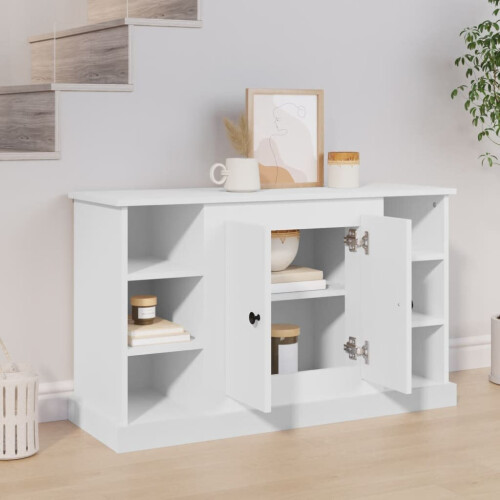 VidaXL (white) vidaXL Sideboard Engineered Wood Cupboard Side Coffee Cabinet Multi Colours 2