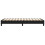 VidaXL (black, 25 cm/ 3ft single) vidaXL Box Spring Bed Frame Mattress Foundation Upholstered Bed Base Fabric 6