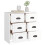 VidaXL (high gloss white) vidaXL Sideboard Storage Cabinet Storage Cupboard Highboard Engineered Wood 5