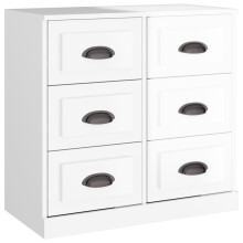 (high gloss white) vidaXL Sideboard Storage Cabinet Storage Cupboard Highboard Engineered Wood
