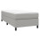 VidaXL (light grey, 35 cm/ 3ft single) vidaXL Box Spring Bed Frame Mattress Foundation Upholstered Bed Base Fabric 3