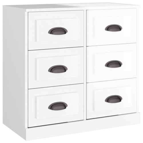 VidaXL (high gloss white) vidaXL Sideboard Storage Cabinet Storage Cupboard Highboard Engineered Wood 1