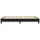 VidaXL (black, 25 cm/ 4ft6 double) vidaXL Box Spring Bed Frame Mattress Foundation Upholstered Bed Base Fabric 6