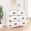 VidaXL (high gloss white) vidaXL Sideboard Storage Cabinet Storage Cupboard Highboard Engineered Wood 3