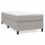 VidaXL (light grey, 35 cm/ 3ft single) vidaXL Box Spring Bed Frame Mattress Foundation Upholstered Bed Base Fabric 1