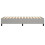 VidaXL (light grey, 35 cm/ 3ft single) vidaXL Box Spring Bed Frame Mattress Foundation Upholstered Bed Base Fabric 6