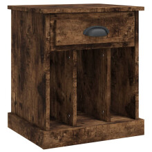 (smoked oak, 1 pcs) vidaXL Bedside Cabinets Bedside Table Nightstand Telephone Stand Table Bedroom