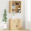 VidaXL (sonoma oak) vidaXL Highboard Engineered Wood Sideboard Storage Cupboard Multi Colours 3