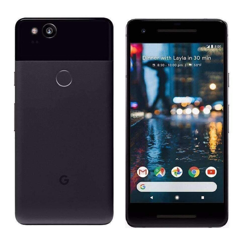 Google Pixel 2 64GB 5" 12MP SIM-Free Smartphone in Just Black