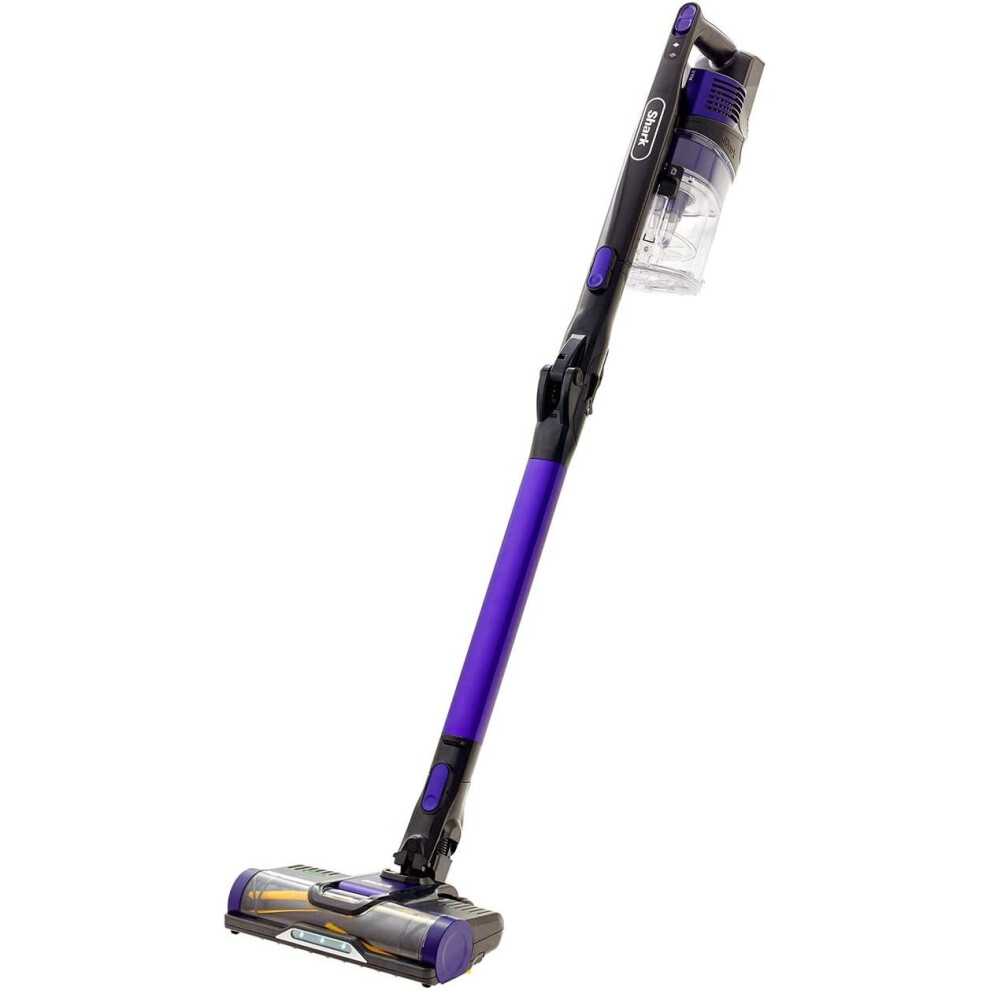 Shark Anti Hair Wrap Cordless Stick Vacuum Cleaner [IZ202UKT] Up to 40 mins run-time, Flexology, Pet Model, Purple