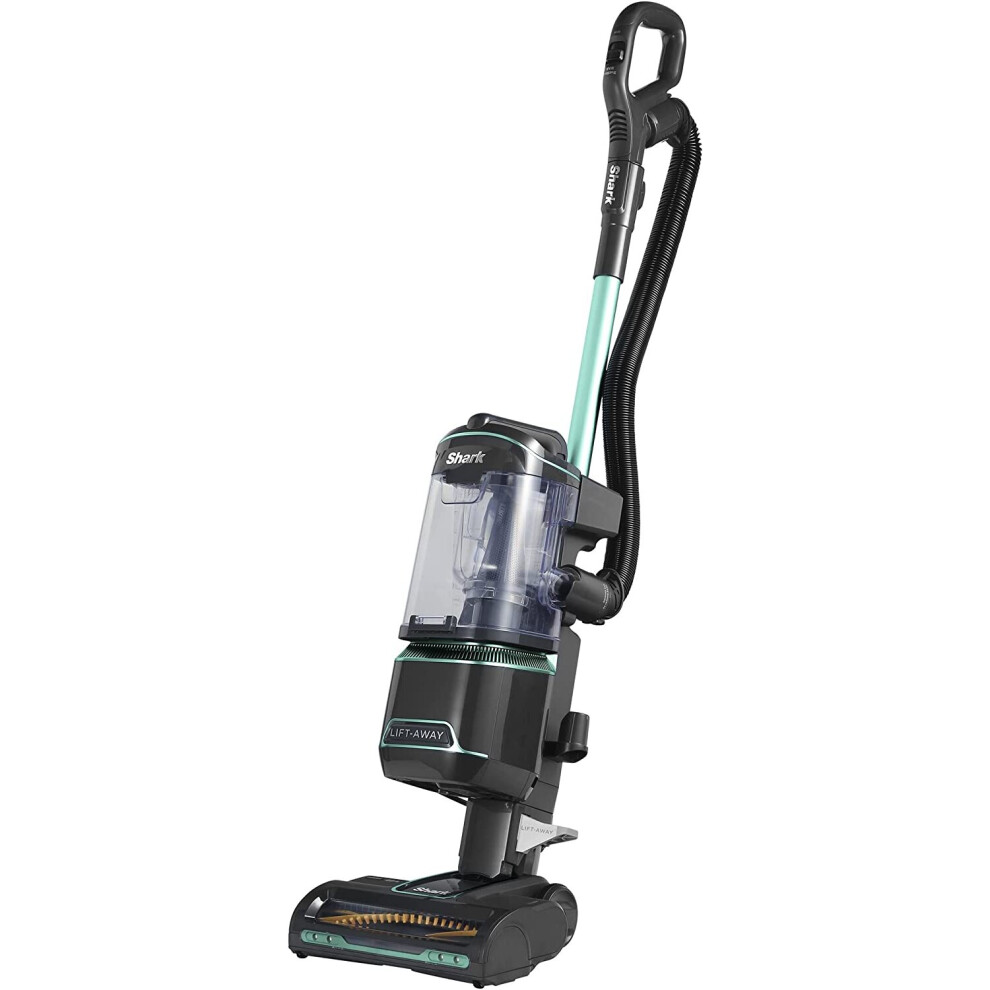 Shark Anti Hair Wrap Upright Vacuum Cleaner [NZ690UK] Powered Lift-Away, Anti-Allergen, Turquoise