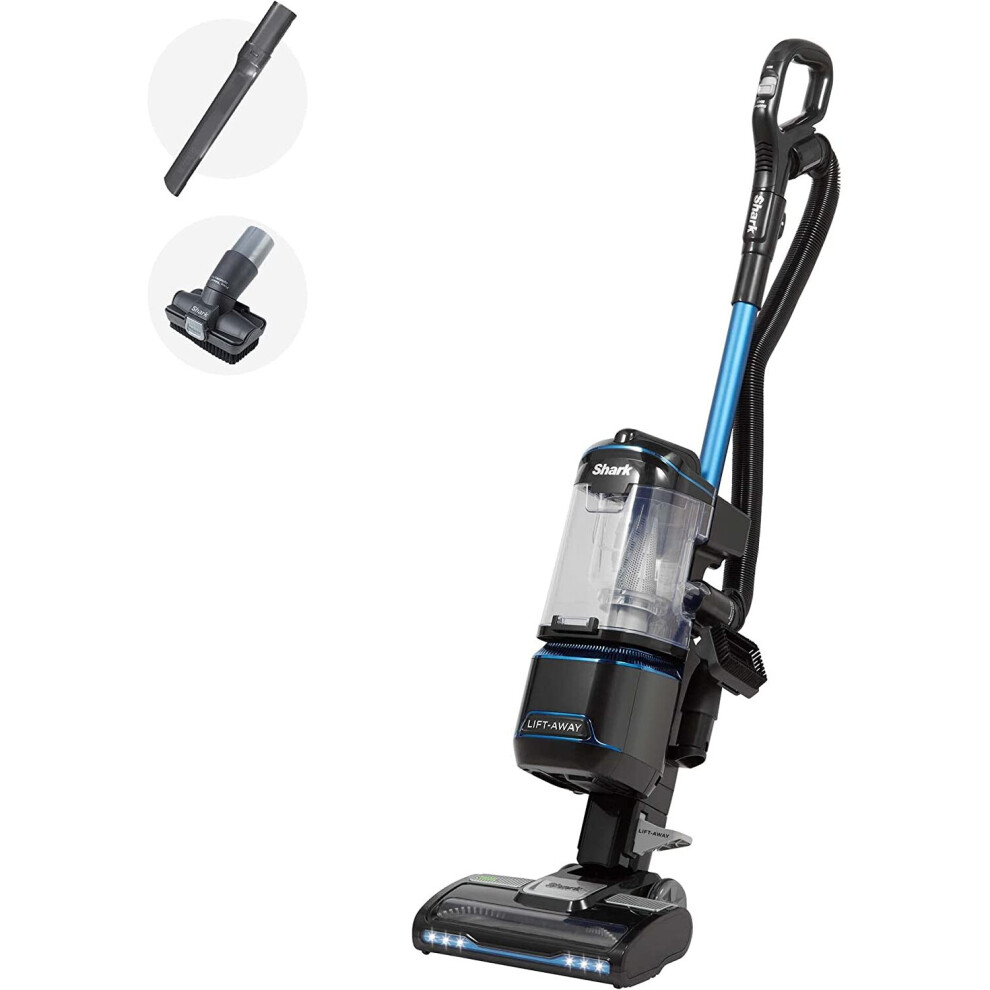 Shark Portable Lift-Away Upright Vacuum Cleaner [Nv602uk] Anti-Allergen, Blue