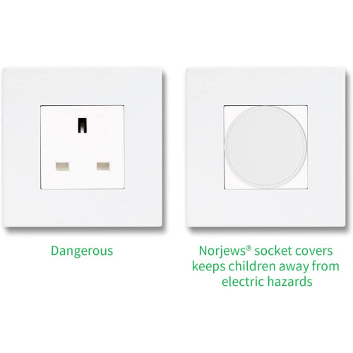 Baby Home Safety Socket Covers Child Proof Plug Socket Protectors/Guards (20 Packs) 2