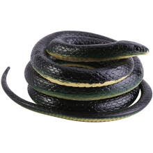 4.3Ft Long Realistic Soft Rubber Snake Garden Props Funny Joke Prank Toy Gift Hot