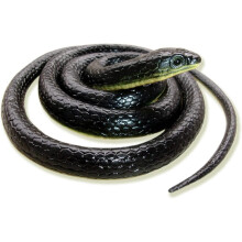 Realistic Fake Rubber Snake Toys Black Fake Snakes That Look Real Prank Stuff Cobra Snake 49 Inch Long
