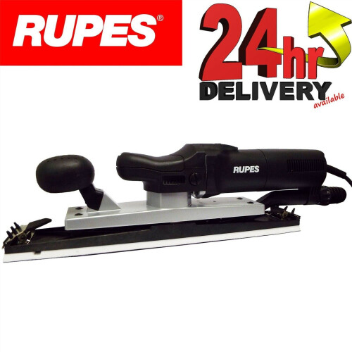 Rupes SL42AES Long Bed Electric Sander Flat Sanding Machine 5mm Orbit 70 x 400mm 2