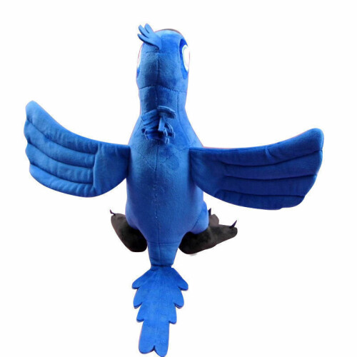 11.8in Rio Movie Figure Blu Jewel Plush Toy Macaw Parrot Birds Soft Doll