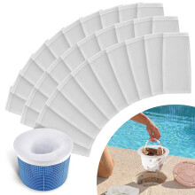 30 Pack Swimming Pool Skimmer Socks Filter Socks Savers Jumbo Large