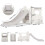 Living And Home Kids Home Multi Functional Slide with Bus 8