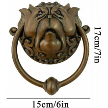 ( Left Only (Ears)) Animal Hanging Ornament Printed Labyrinth Vintage Resin Knockers Wall