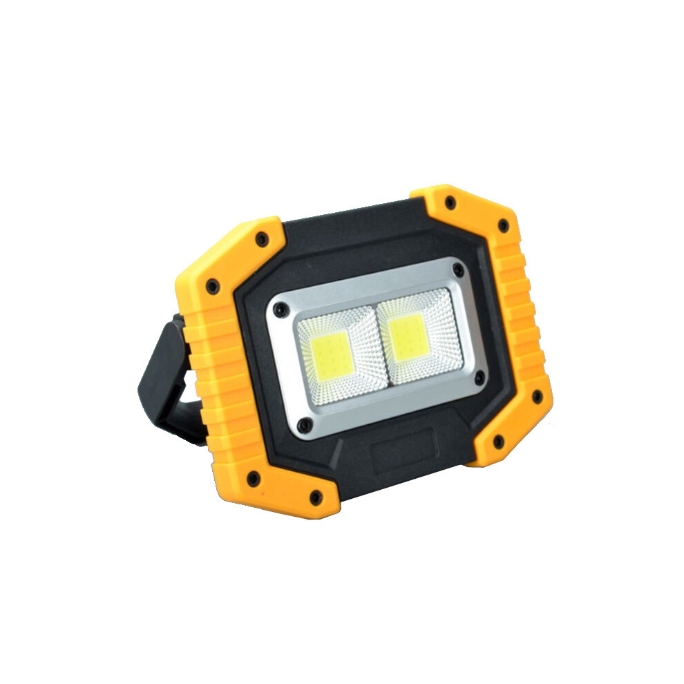 (Standard, 2) Cob 30W Led Work Light Rechargeable Portable Waterproof Flood Lights For Outdoor Camping Hiking Emergency Car Repairing And Job Site Lig