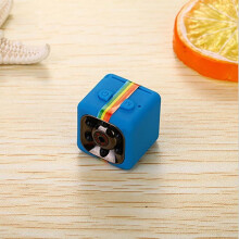 (Blue) Anti-Theft Mini Camera with Night Vision & Motion Sensor