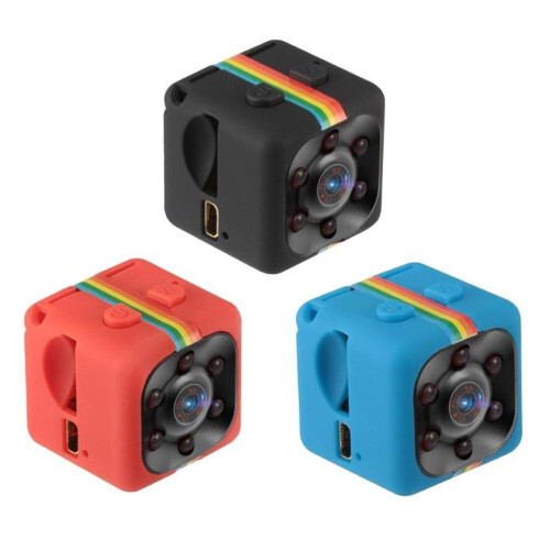 (red) Anti-Theft Mini Camera with Night Vision & Motion Sensor 1