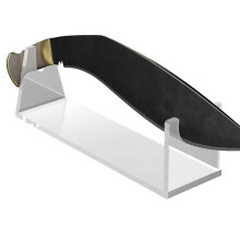Clear Acrylic Knife Stand / Display Knife Holder / Hunting Surviving Knife Rack