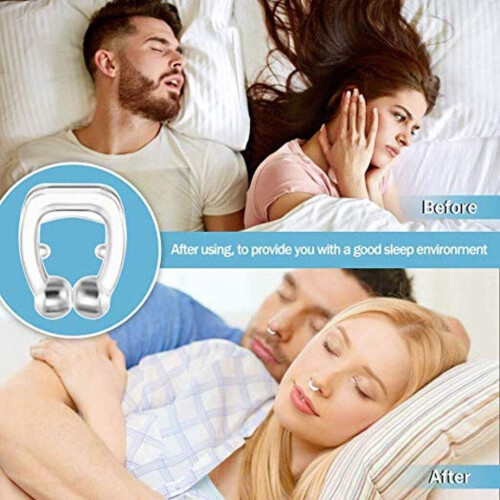 Anti Snore Nose Clip - Sleeping Aid With Carry Case 2