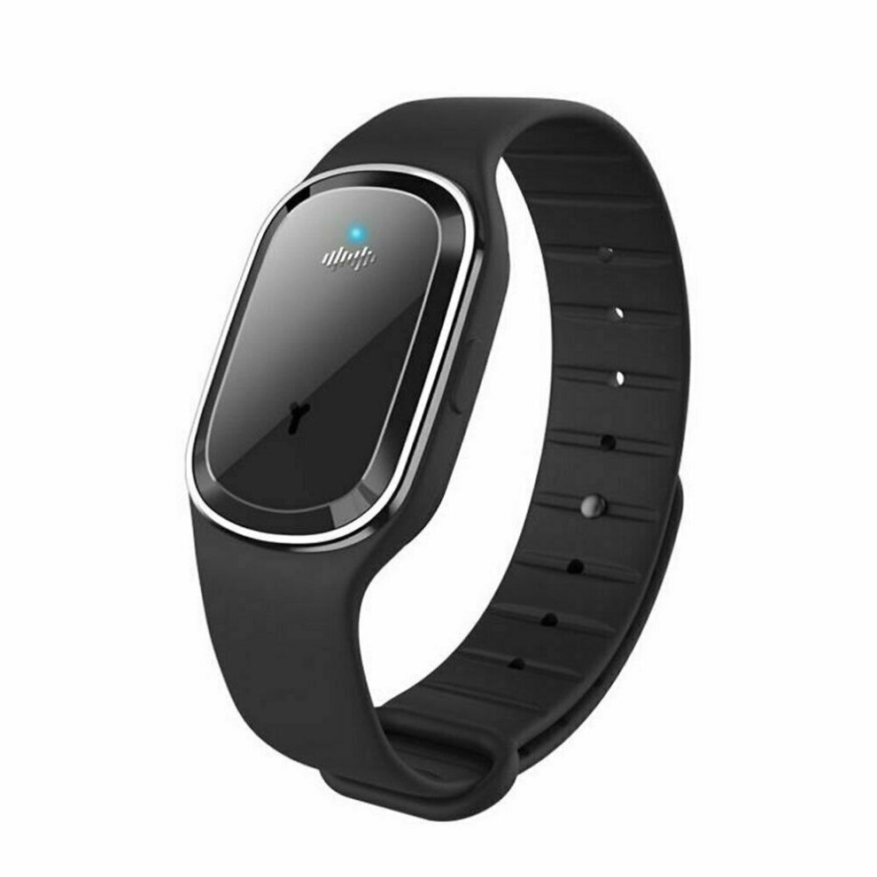 Practbeauty (Black) Ultrasonic Mosquito Repellent Bracelet