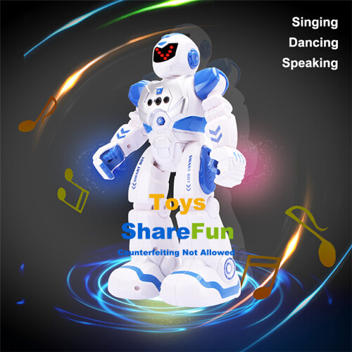 Smart RC Robot Toy Talking Dancing Gesture Sensing Programmable Robots for Kids 2