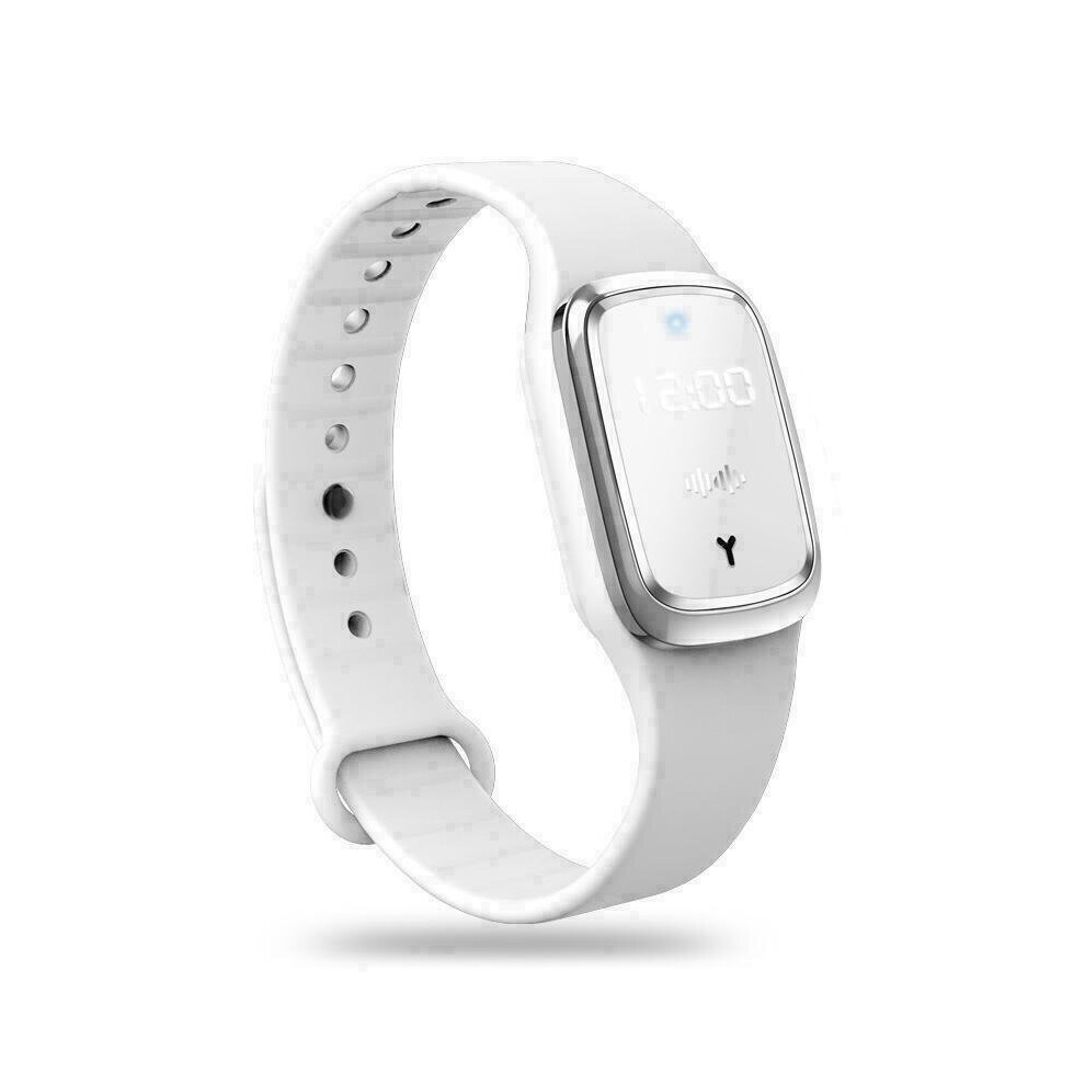 Practbeauty (White) Ultrasonic Mosquito Repellent Bracelet