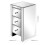 Mirrored Glass Bedroom Bedside Table Cabinet W/ 3Drawer Crystal Handle 9