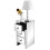Mirrored Glass Bedroom Bedside Table Cabinet W/ 3Drawer Crystal Handle 10