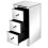 Mirrored Glass Bedroom Bedside Table Cabinet W/ 3Drawer Crystal Handle 6