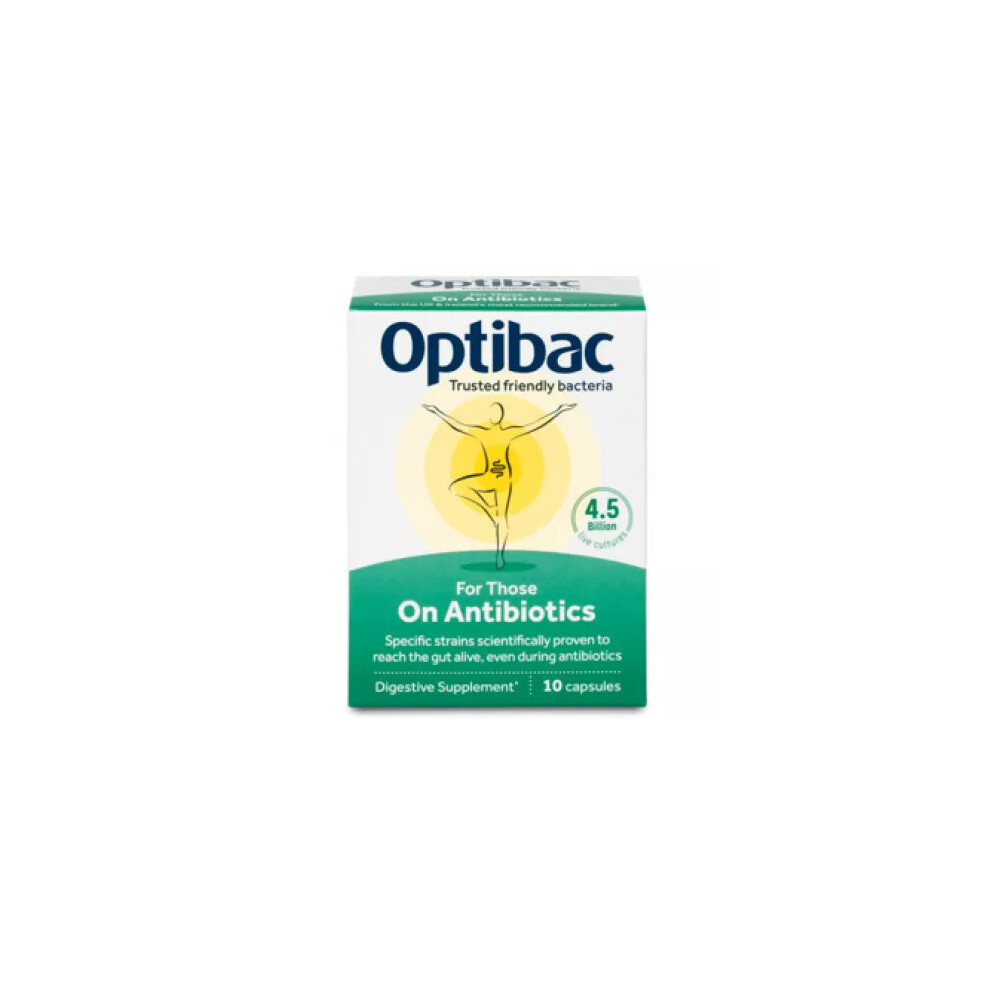 Optibac Probiotic, Capsule, Size 10