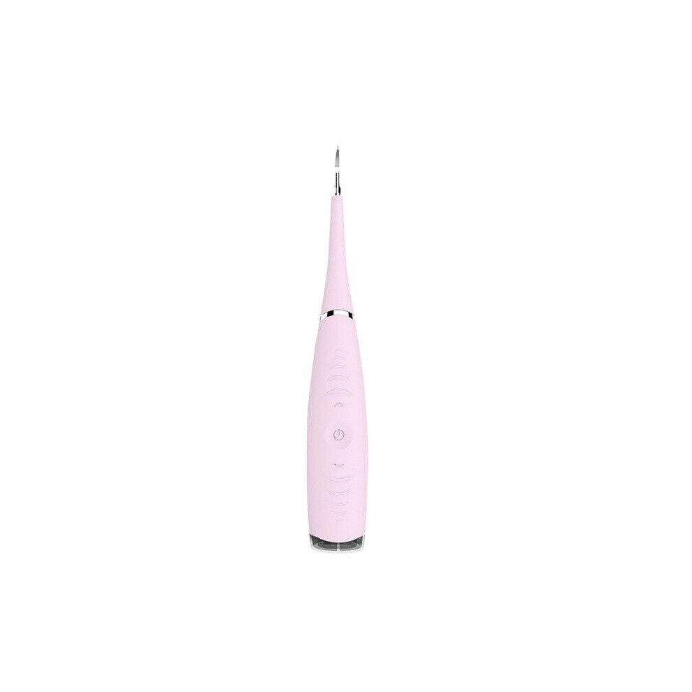 Practbeauty Pink (Pink) Ultrasonic Electric Tooth Cleaner Ultrasonic Oral Teeth Dental Cleaning