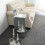 Mirrored Glass Bedroom Bedside Table Cabinet W/ 3Drawer Crystal Handle 11