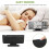 (Black) Mirror Projection Alarm Clock Bedroom Ceiling Projection Digital Clock 8