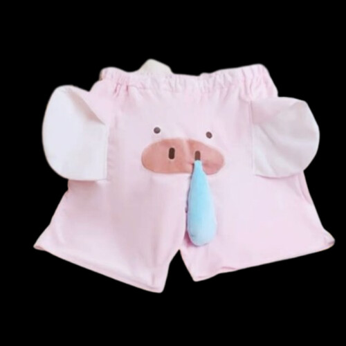 pink-pig-l-make-a-noise-stereoscopic-elephant-trunk-cartoon-pig