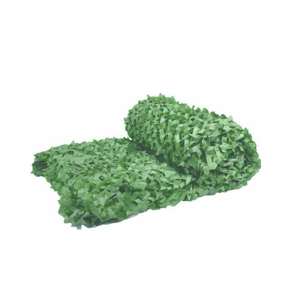 (Green, 4*6m) Net Camouflage Mesh Light Waterproof Hunting Net Sunshade Camp Decor Car Cover
