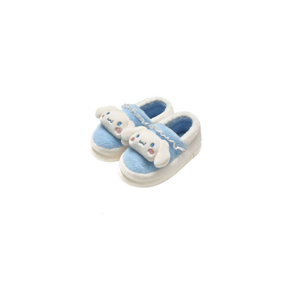 Yetp Star ( Cinnamoroll, 41-42=Foot Length25.5-26Cm) Sanrio Slippers Hello Kitty Plush Shoes Kuromi My Melody Home Cotton Slippers Not,Specified