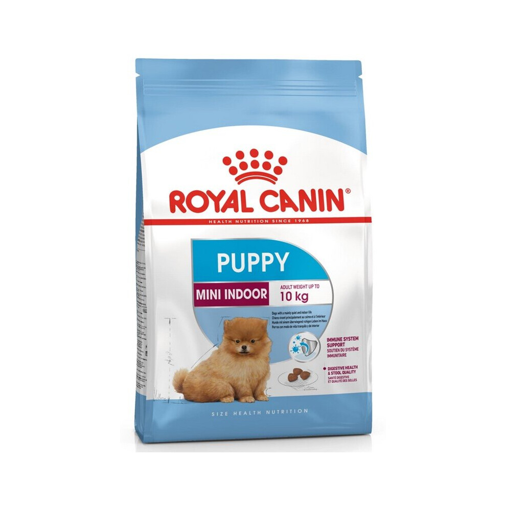 Royal Canin Mini Indoor Junior Dry Dog Food (Small Puppy, 1.5 kg) - Balanced Nutrition, Premium Formula