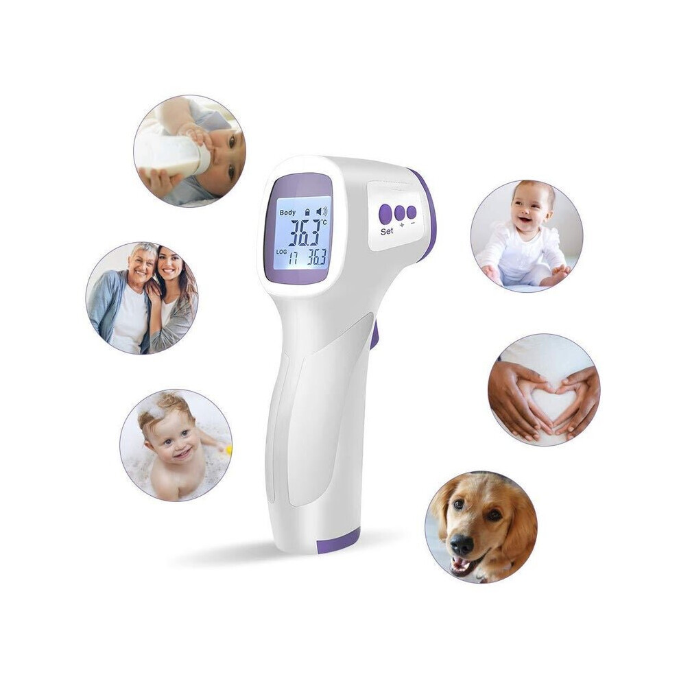 Practbeauty Non-Contact Ear Forehead Thermometer Lcd Ir Infrared Temperature Measurement Lcd